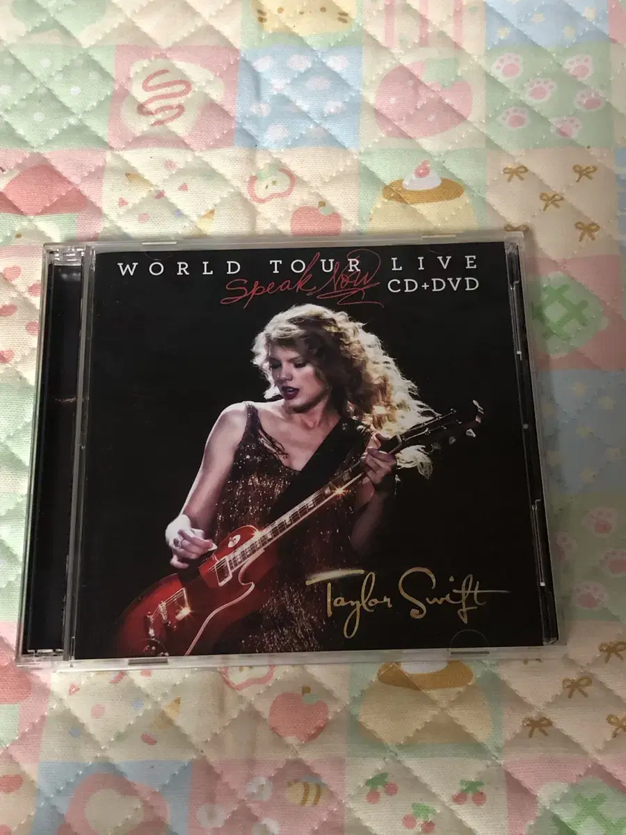 급처)테일러 스위프트 월드 투어 라이브 speak now cd + dvd