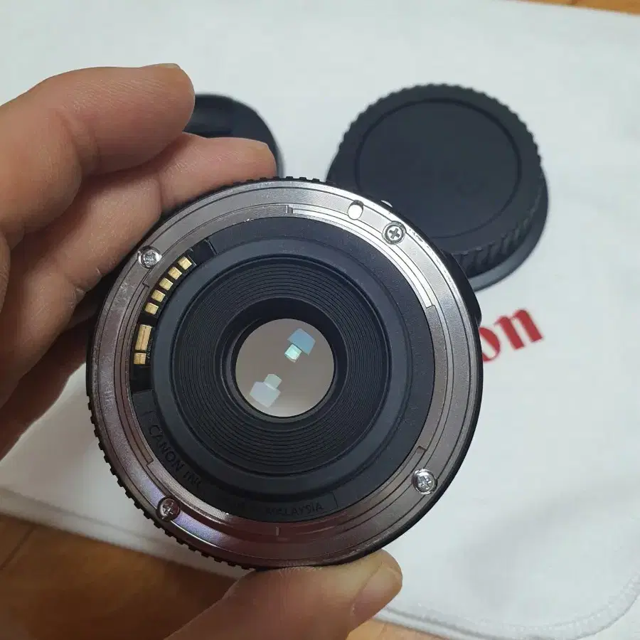 캐논렌즈 ef-s 24mm 2.8 stm 단렌즈 신품수준