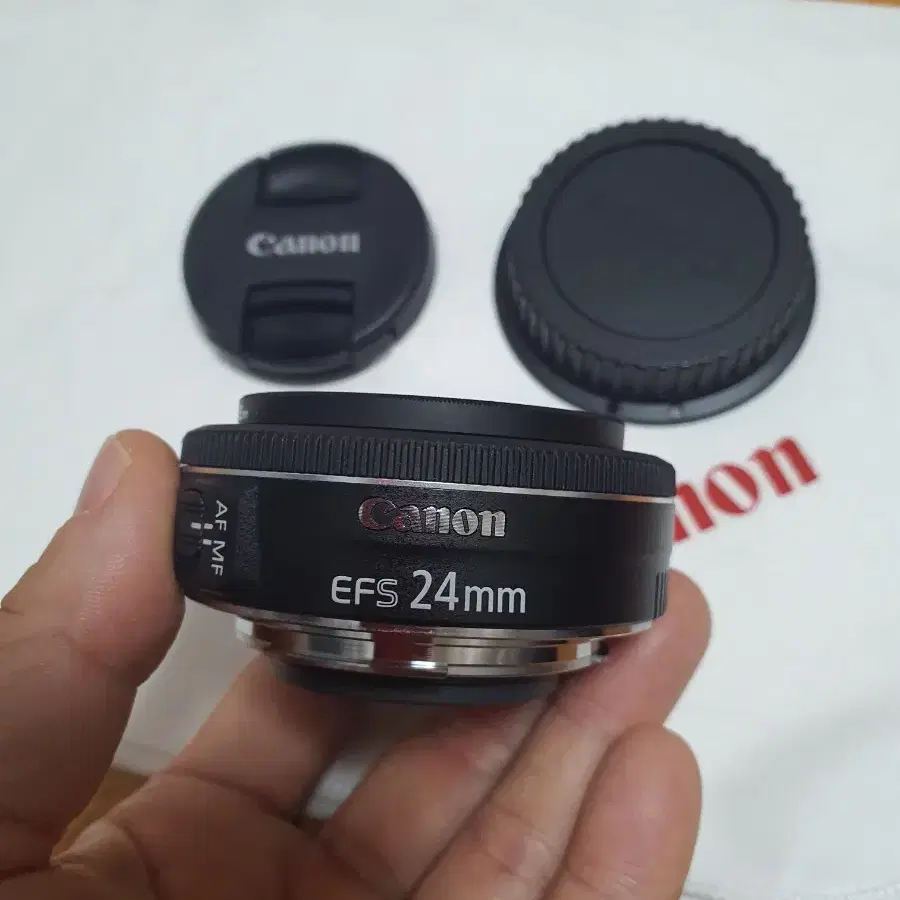 캐논렌즈 ef-s 24mm 2.8 stm 단렌즈 신품수준