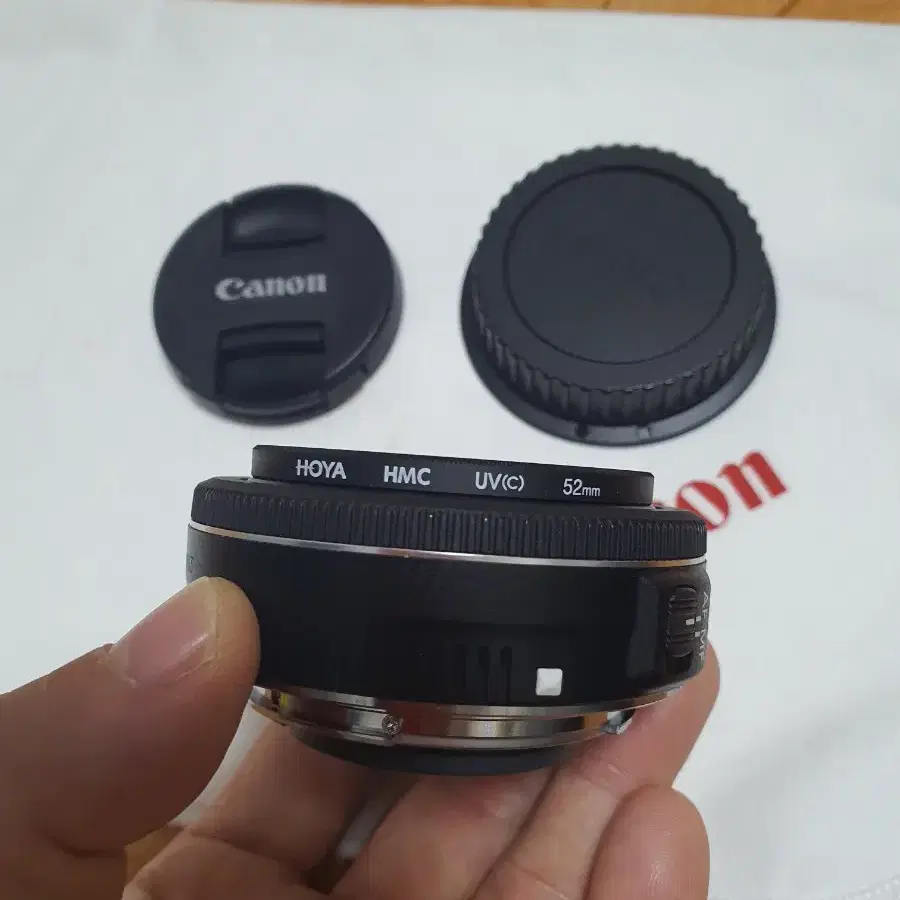 캐논렌즈 ef-s 24mm 2.8 stm 단렌즈 신품수준