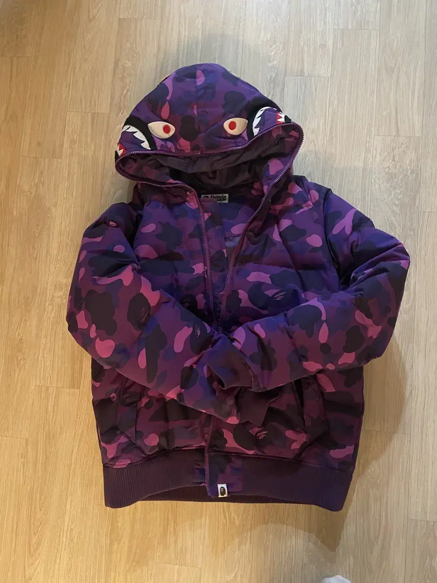 베이프 bape 패딩 xl