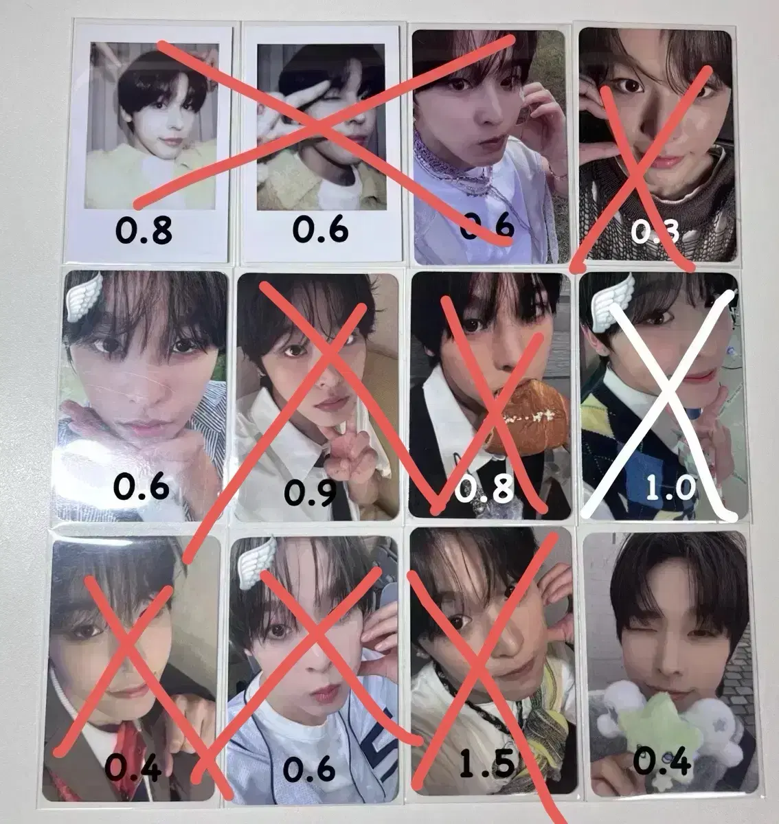 NCT wish riku photocard bulk WTS