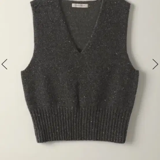 낫띵리튼 니트 조끼 Hay sleeveless sweater (Dusty