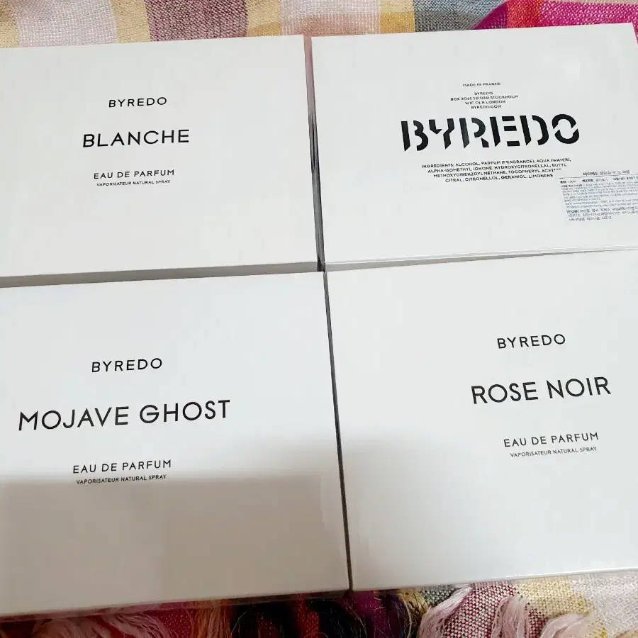 (백화점꺼)100ml,바이레도 블랑쉬,로즈느와 향수,새거