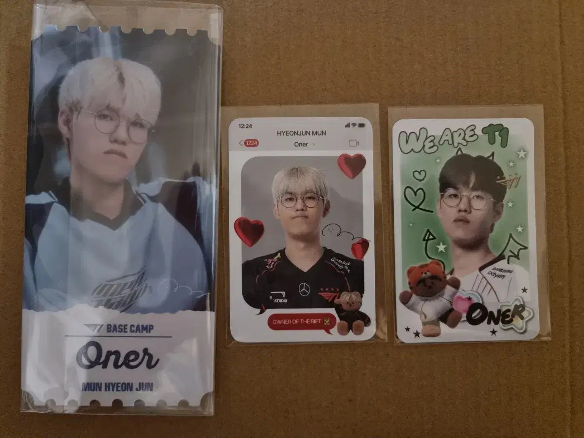 Bulk)T.One photocard Owner T.OneAbout T.OneVecam Photo Ticket