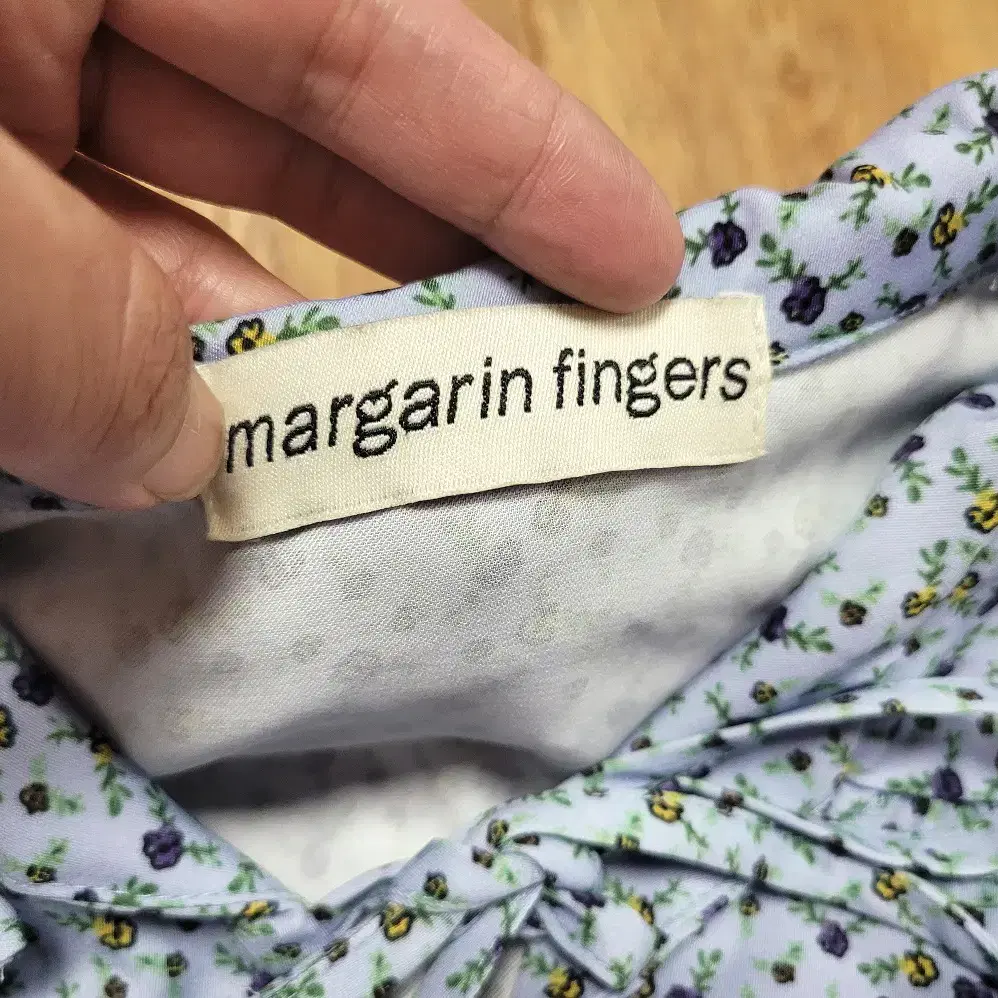 마가린핑거스(margarin fingers) 플라워 원피스 55 새상품