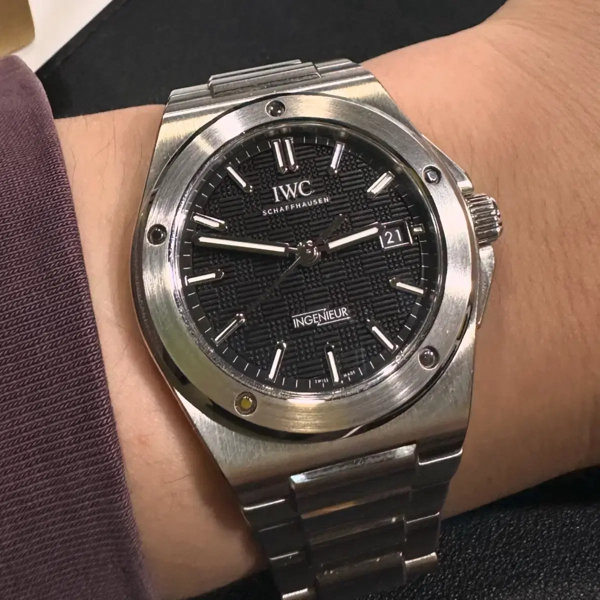 IWC 인제니어 오토매틱 40 검판