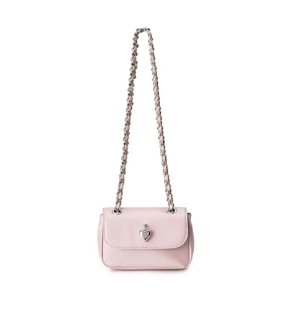 IDANG Heart Chain Bag Bag Pink Crossbody Shoulder Bag Bemeckel per Child