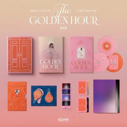 [not sold/dropped price]IU's Golden Hour DVD, Sculpture House for sale.