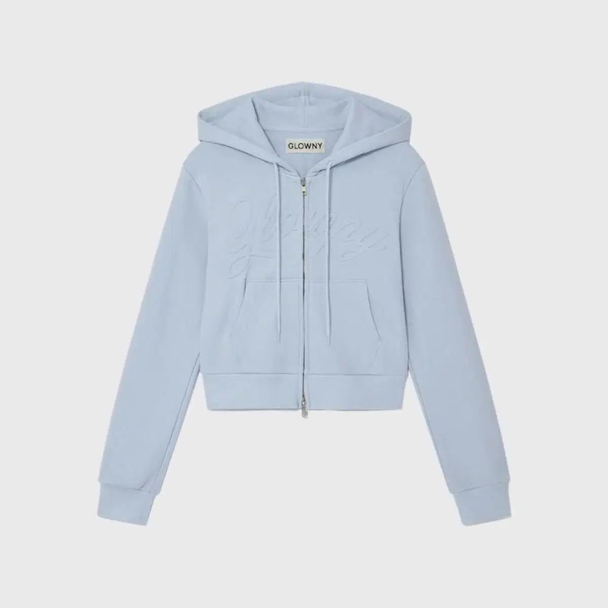 글로니 JORDAN CROP ZIP-UP HOODIE