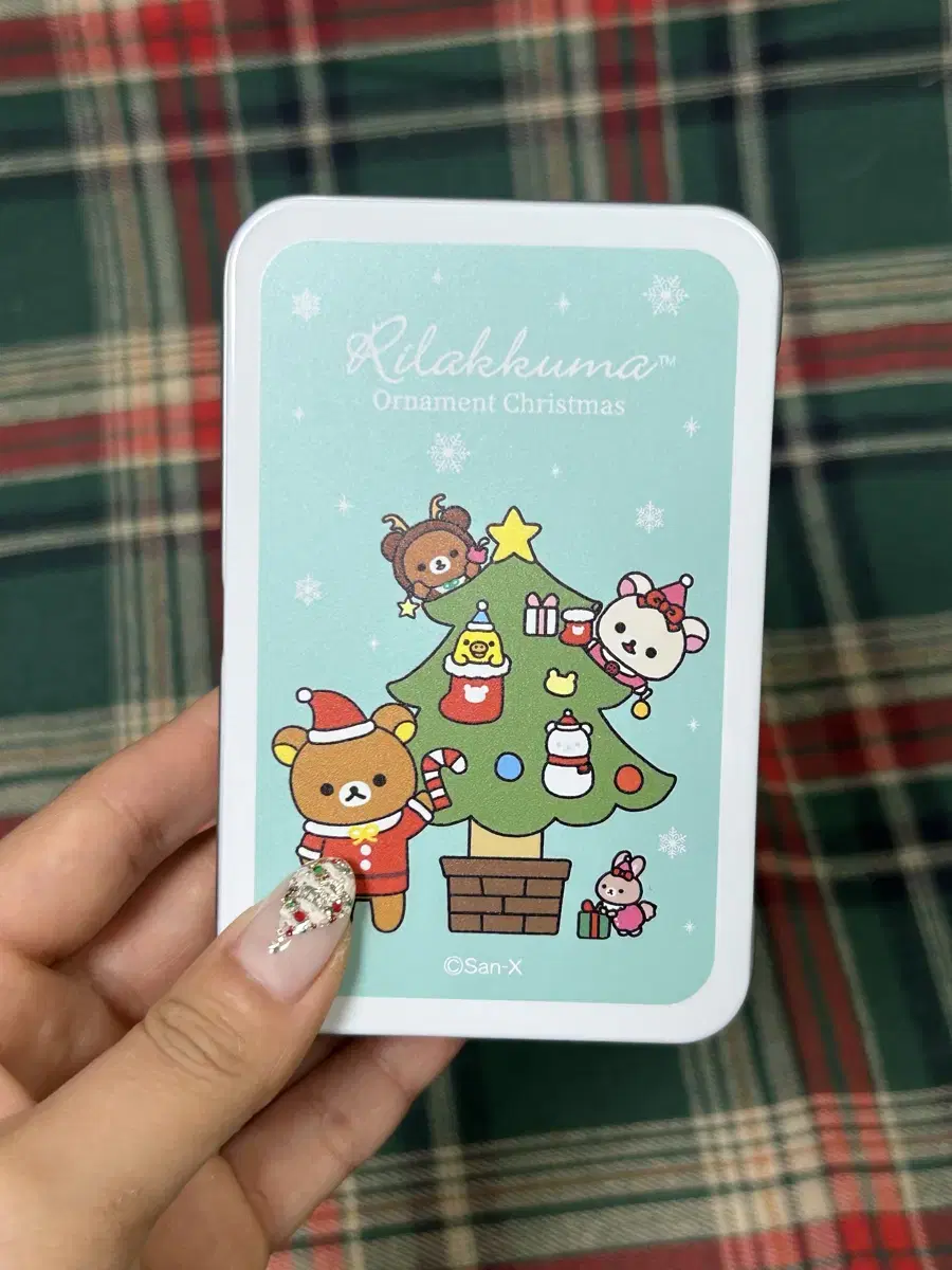 Rilakkuma 2024 New Christmas Candy Tin Case