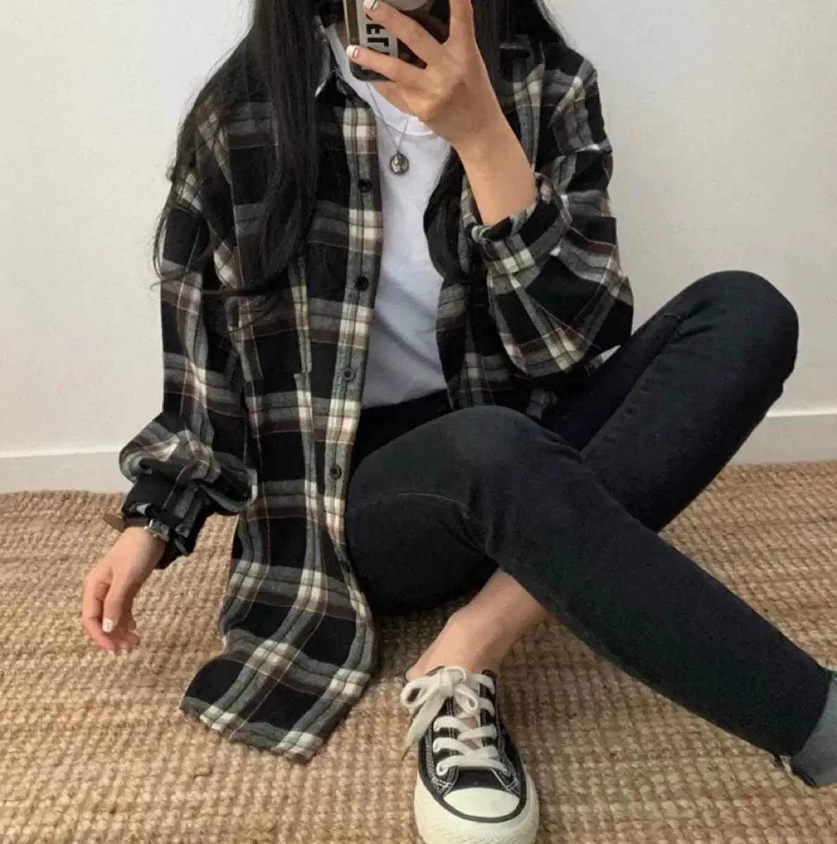 vintage check shirt