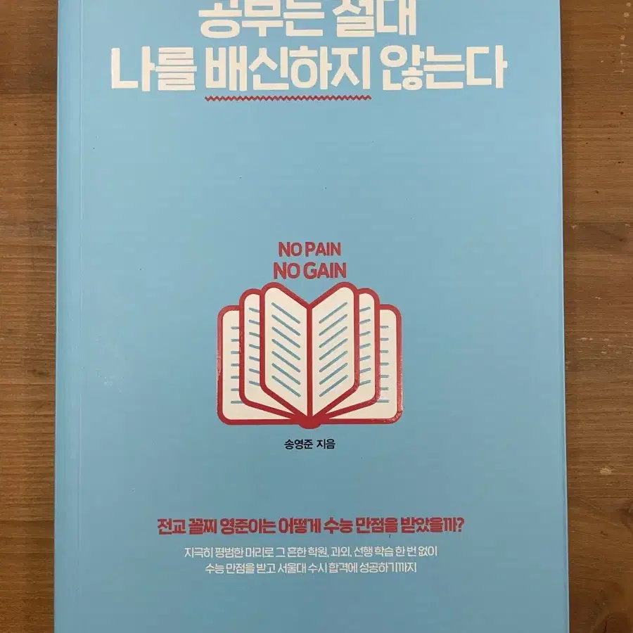 공부는 절대 나를 배신하지 않는다 - 송영준