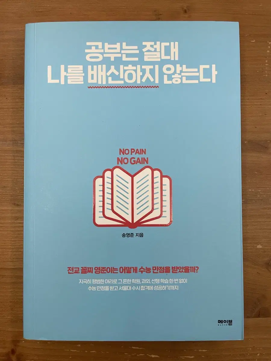 공부는 절대 나를 배신하지 않는다 - 송영준