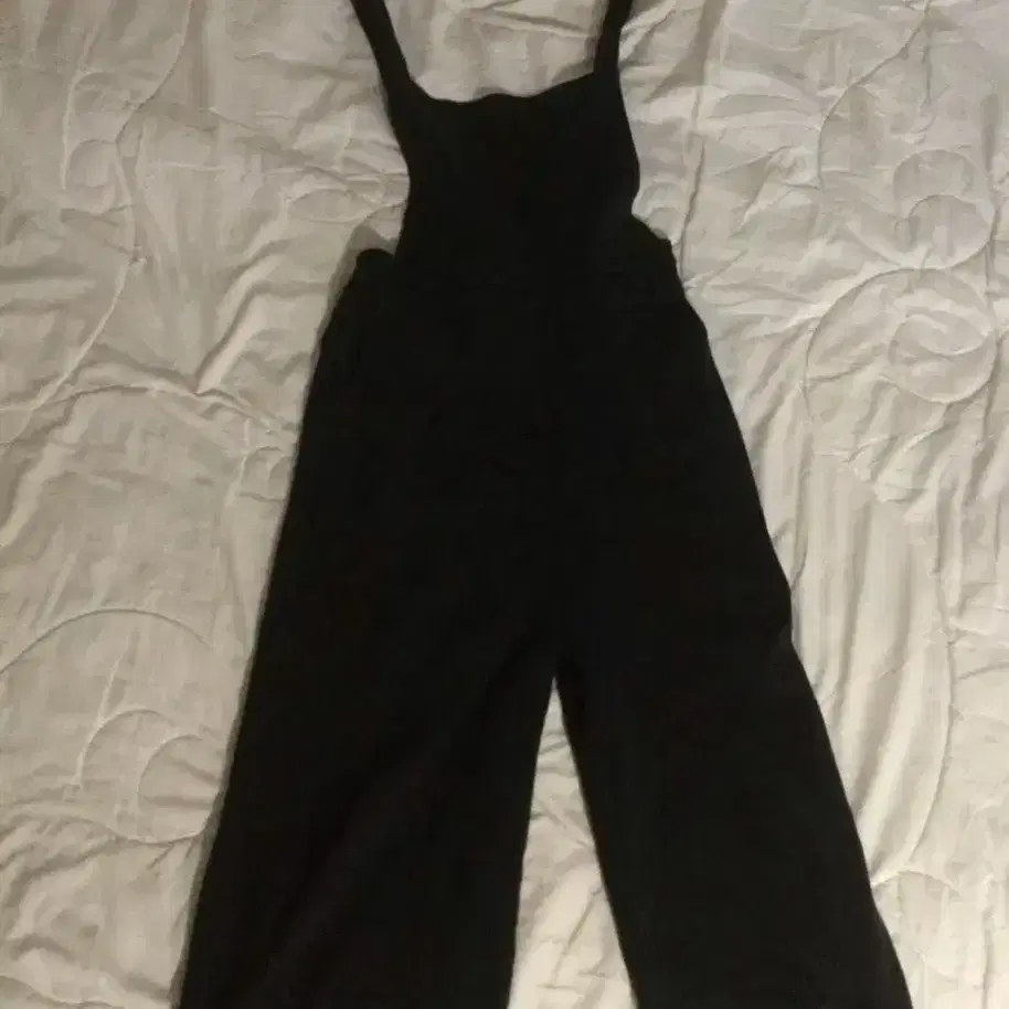 long suspenders black pants