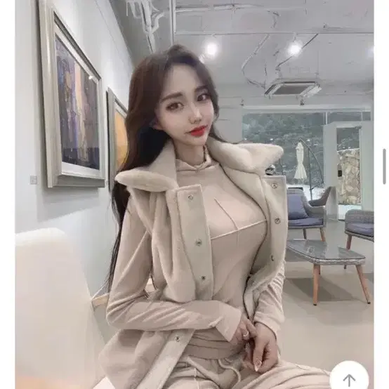 예니랑샵 수입 다미 십자 반목티