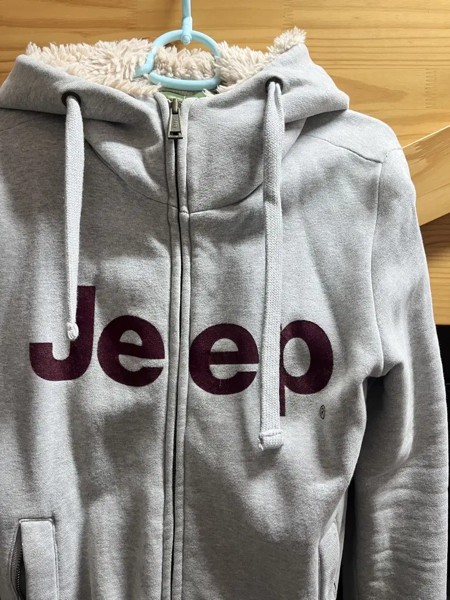 JEEP 털 후드집업