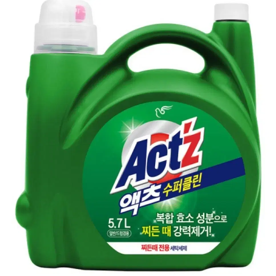 액츠 수퍼클린 액체세제 5.7L 찌든때 전용 세탁세제