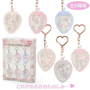 산리오 마이멜로디 화이트 치고의 티타임 시크릿 아크릴 키홀더