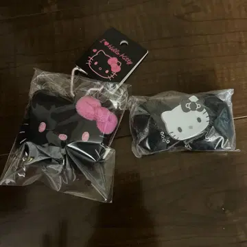 아이러브 헬로키티페이스 쉐이프 마 스캇홀더 시크릿 헤어고무줄