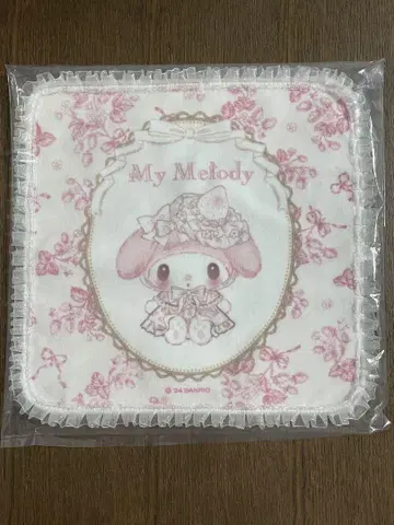산리오 마이멜로디 화이트 치고의 티 타임 쁘띠 타올