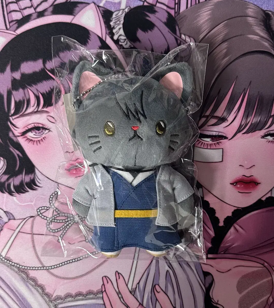 Gintama Katsura Kotarou Nekonui WITHCAT Mascot doll Nuigurumi