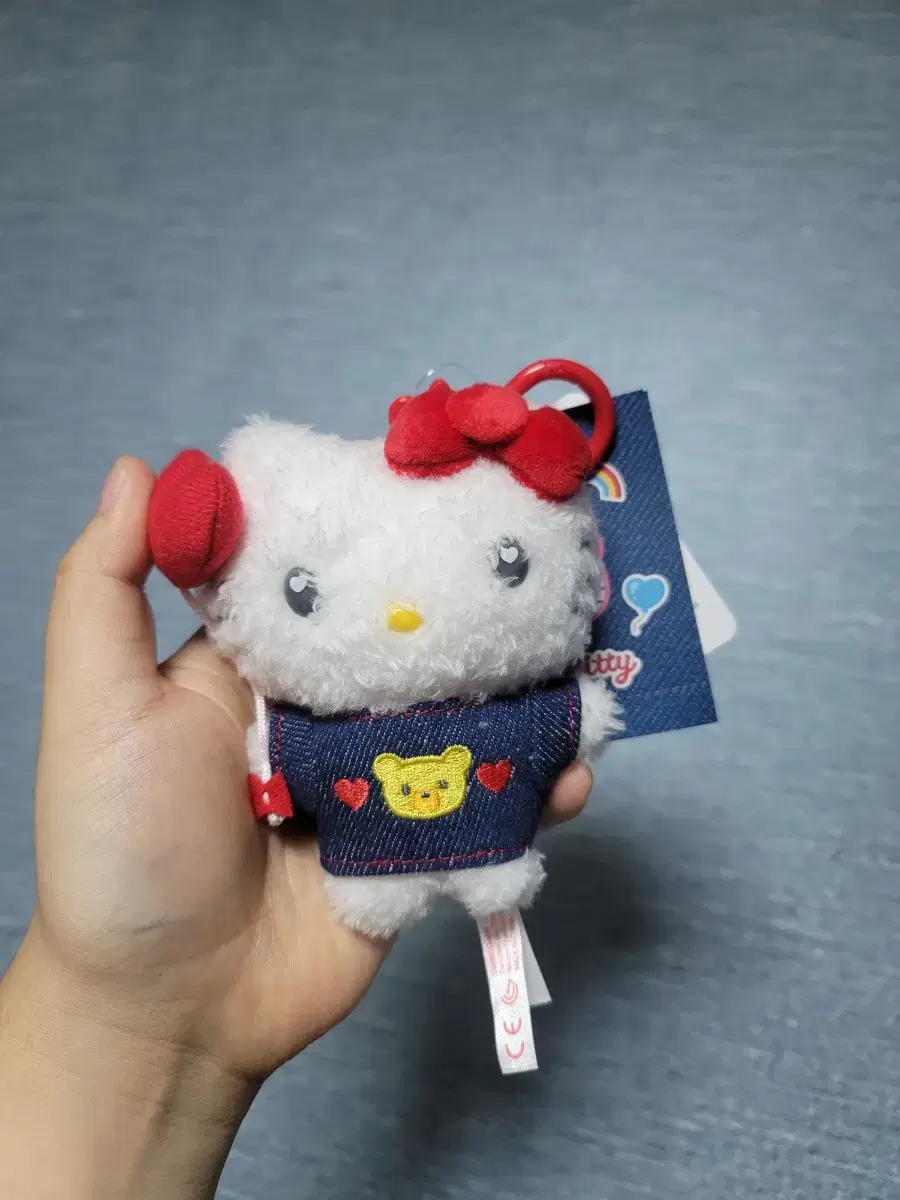 Sanrio Denim Waffen Hello Kitty Mascot doll Lowest Price