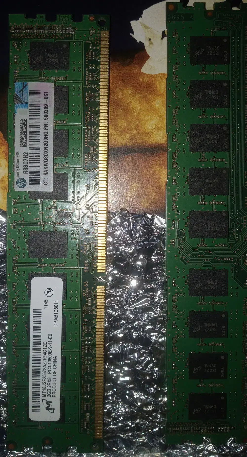 pc3 ddr3 ecc 2gb 10600e