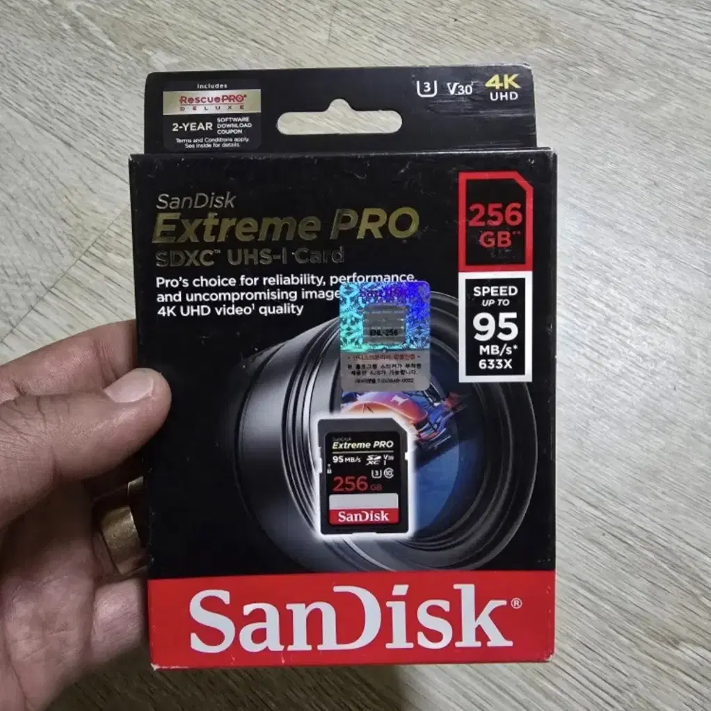 샌디스크 EXTREME PRO SDXC 256GB(633배속)