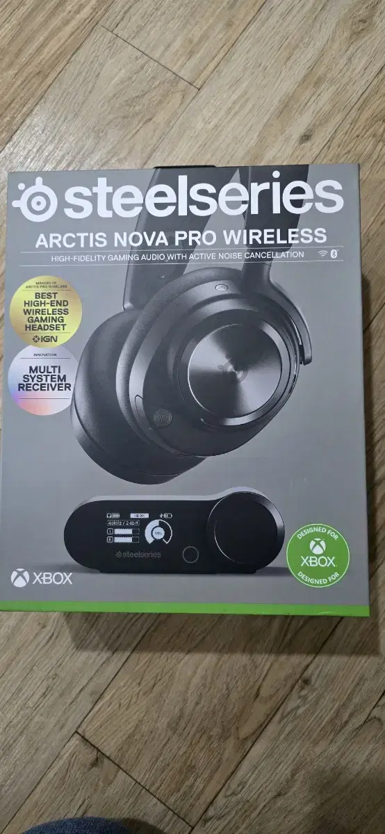 스틸시리즈 Arctis Nova Pro X 무선 헤드셋 블랙 새제품