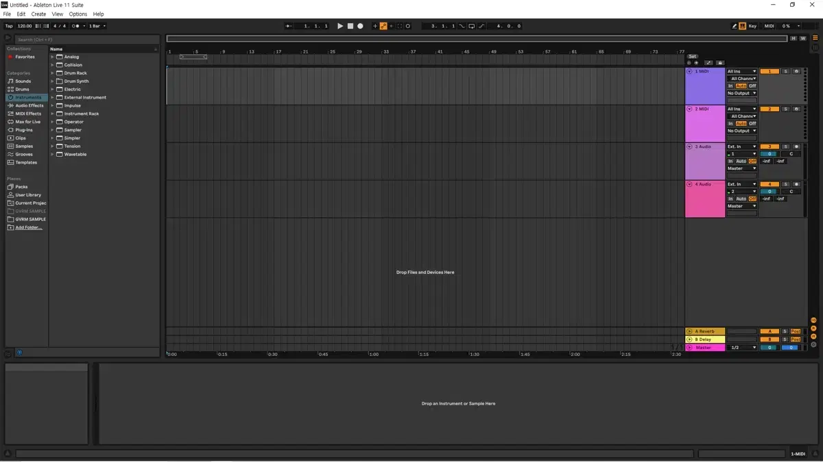 에이블톤 라이브 11 스위트 버전 Ableton Live 11 Suite