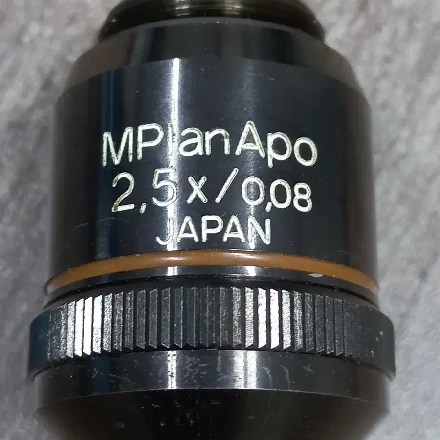 OLYMPUS MPlanApo 2.5x 현미경렌즈