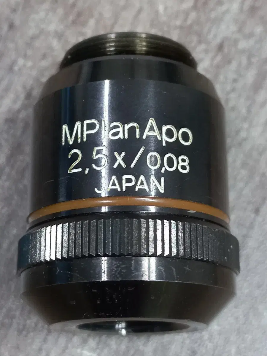 OLYMPUS MPlanApo 2.5x 현미경렌즈