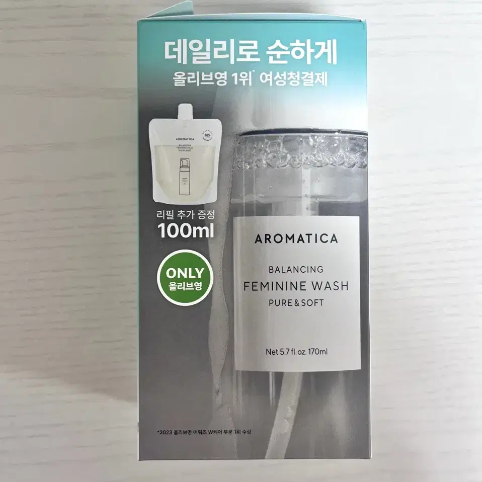 아로마티카 여성청결제 170ml +리필