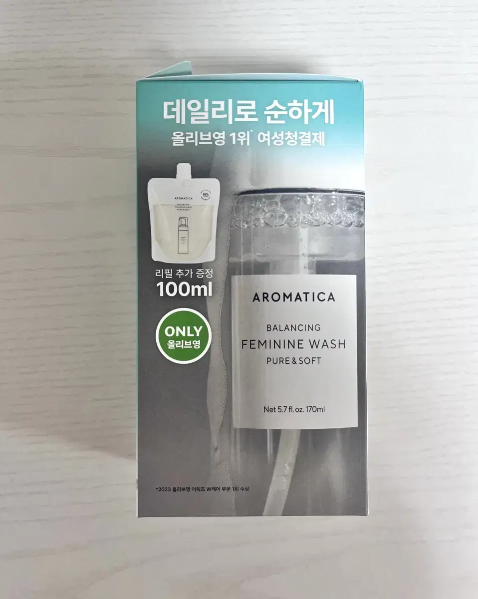 아로마티카 여성청결제 170ml +리필