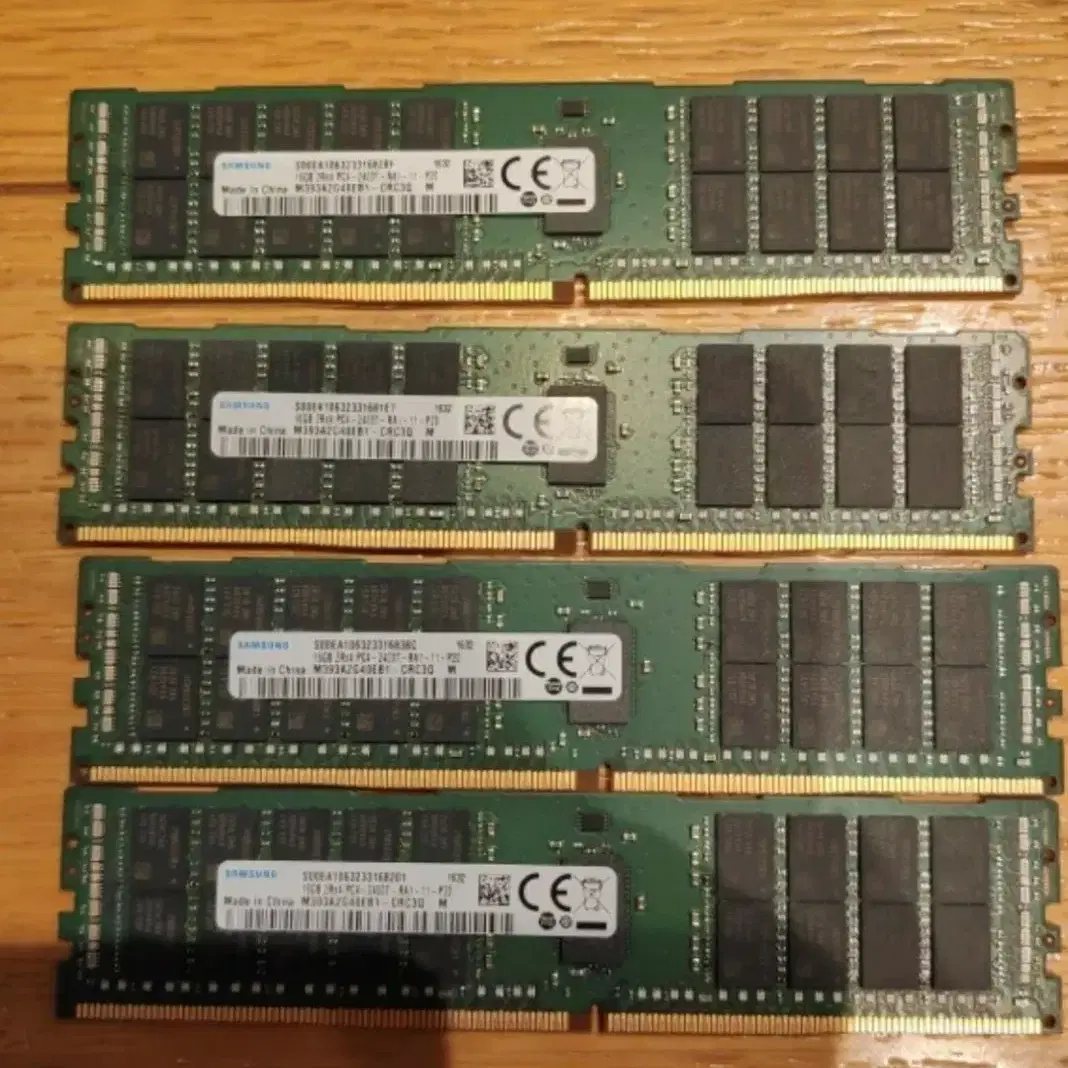 삼성전자 서버용 메모리 DDR4 16GB 2400T REG ECC