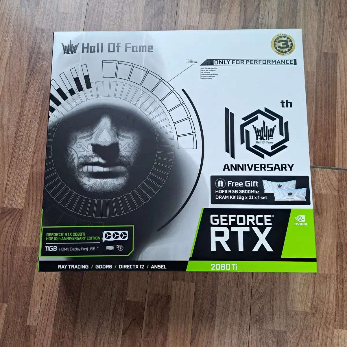 rtx 2080ti  hof 10th 10주년 팝니다