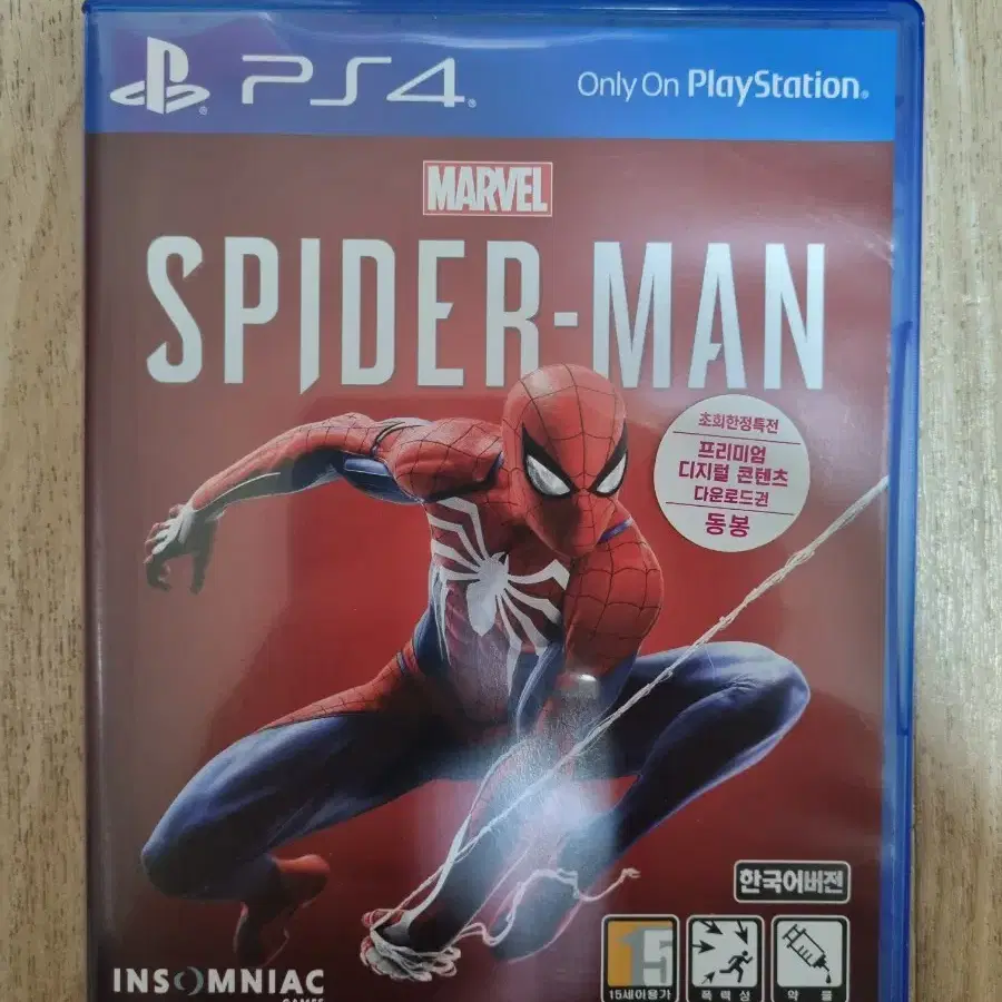 PS4 플스4 스파이더맨