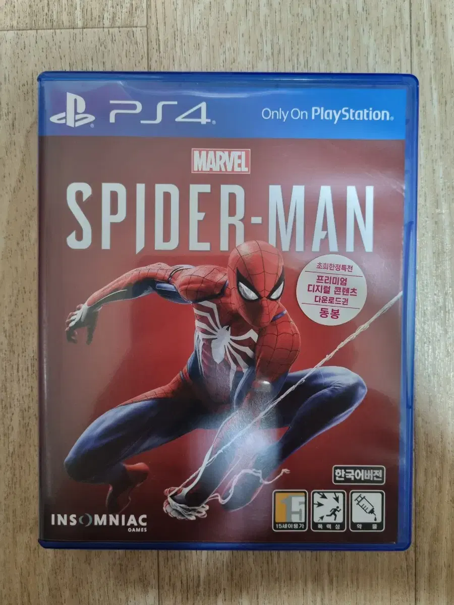 PS4 플스4 스파이더맨