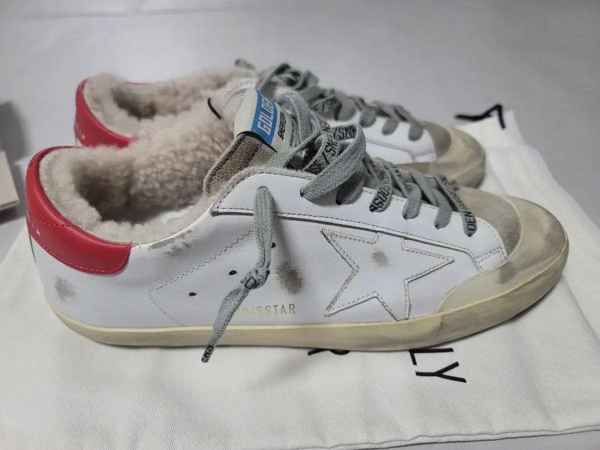 Golden Goose Men's Superstar Shearling Full Box