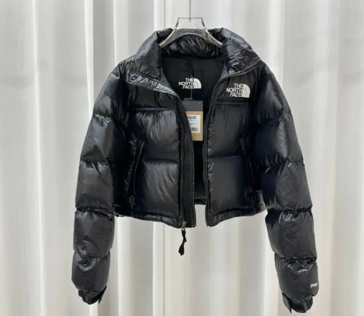 Free Shipping/Authentic) New The North Face Nupse Women's Short Padded Jacket Black