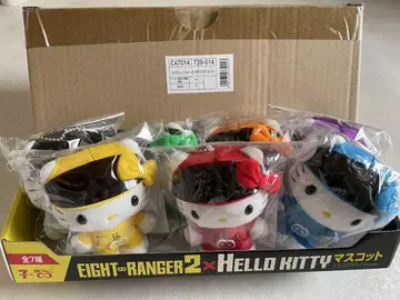 세키 쟈니 x 헬로키티 에잇레인저2 7종 세트 세븐일레븐