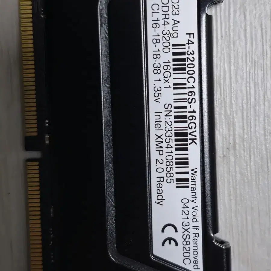 G.SKILL DDR4- 3200 CL16 1개(서울)