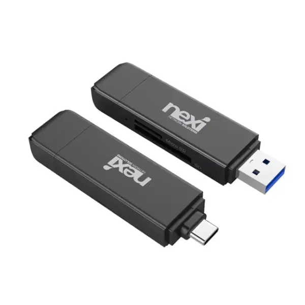 C-타입 OTG 카드 리더기 + USB3.0