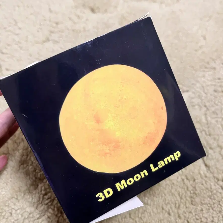 3D moon lamp 무드등 취침등 램프