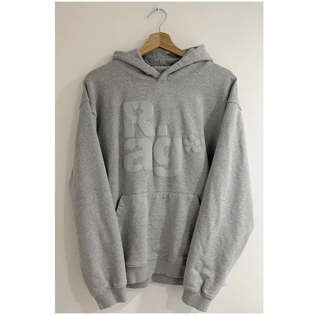 더콜디스트모먼트 TCM rag hoodie