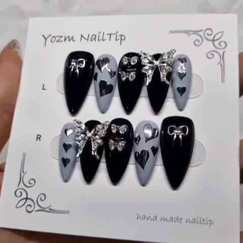 Yozm NailTip 블랙LovingMe