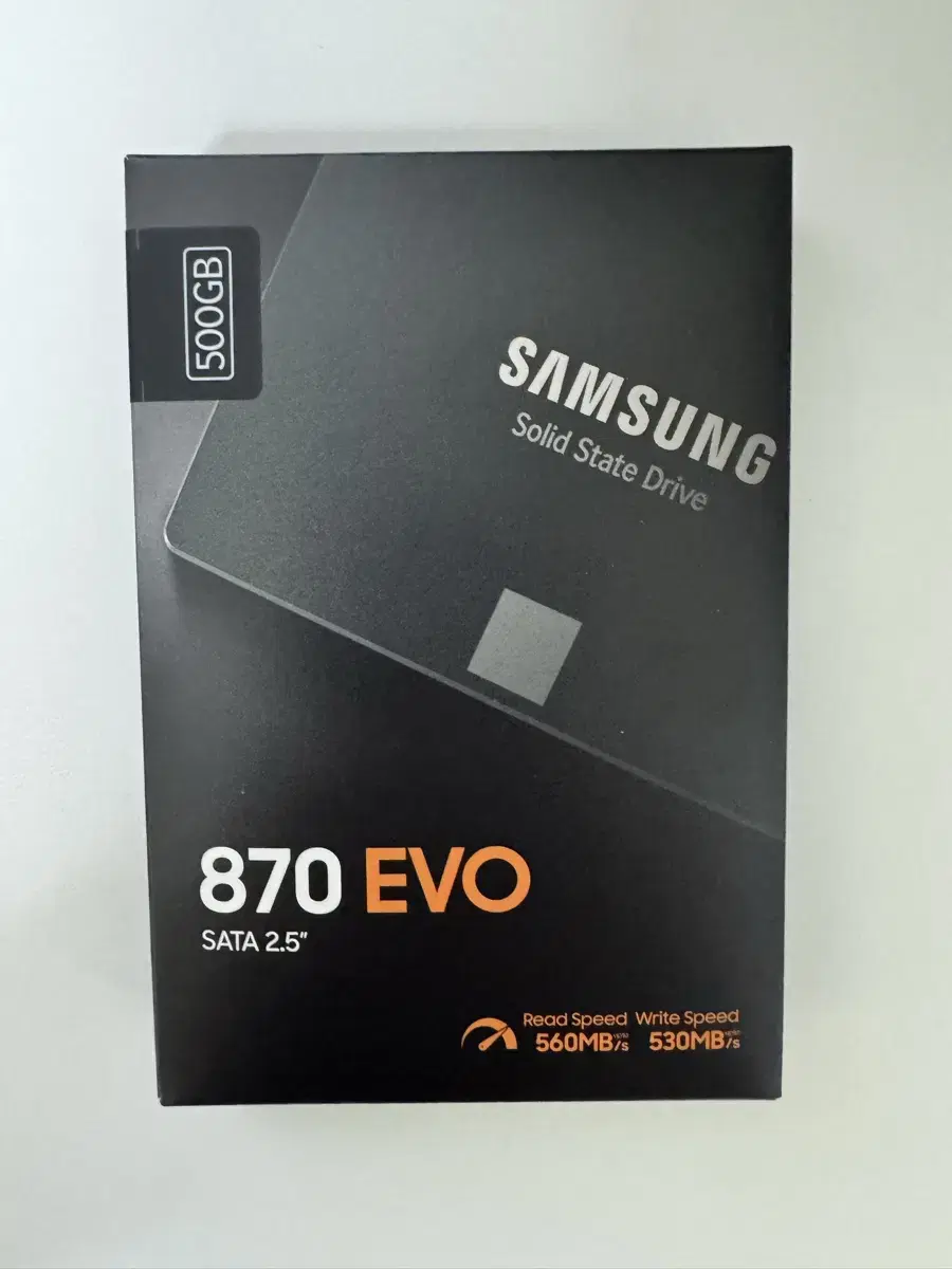 삼성 ssd 870 evo 500gb 미개봉 새상품