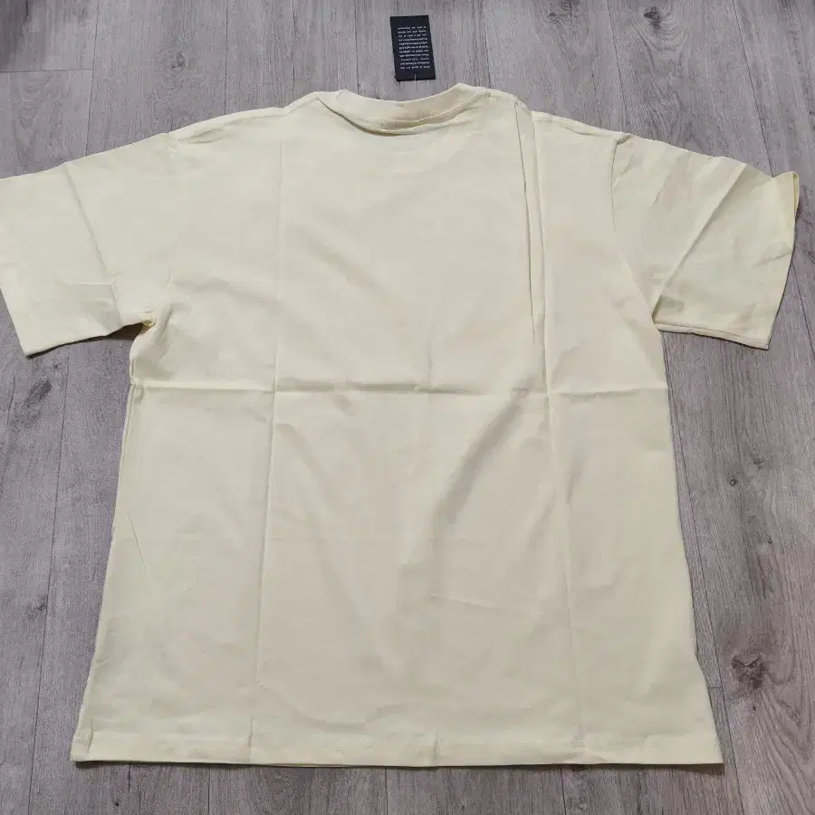 KITH 키스 beige yellow 베이지 색 반팔티 티 셔츠 XL