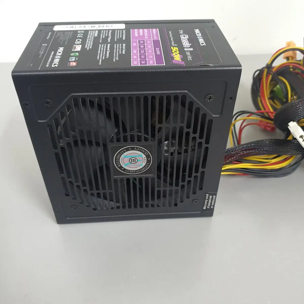 [무료배송] 중고 마이크로닉스 클래식2 정격 500W 파워서플라이